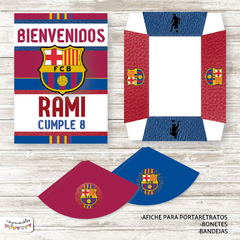 Kit imprimible Barcelona - tienda online