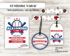 Kit imprimible Baseball