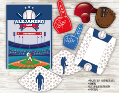 Kit imprimible Baseball - Imprimibles