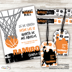 Kit Imprimible Basquet