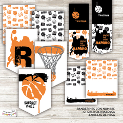 Kit Imprimible Basquet