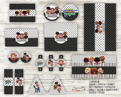 Kit imprimible Mini Beat Power Rockers en internet