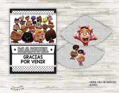 Kit imprimible Mini Beat Power Rockers - tienda online