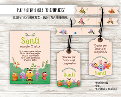 Kit imprimible Bichikids