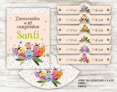 Kit imprimible Bichikids - Imprimibles