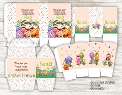Imagen de Kit imprimible Bichikids