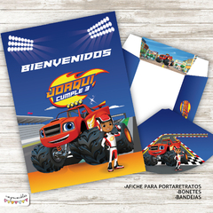 Kit Imprimible Blaze and the Monster Machines