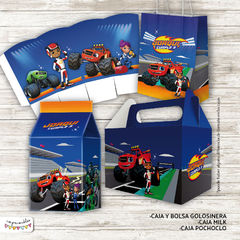Kit Imprimible Blaze and the Monster Machines