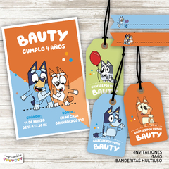 Kit Imprimible Bluey