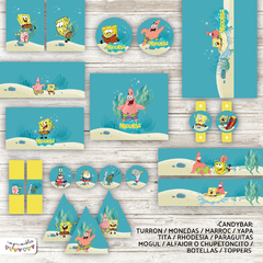 Kit Imprimible Bob Esponja en internet