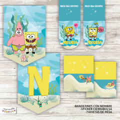 Kit Imprimible Bob Esponja - Imprimibles