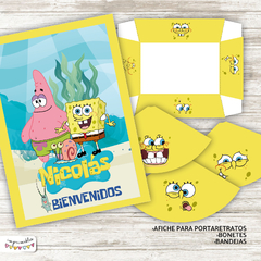 Kit Imprimible Bob Esponja - tienda online