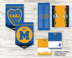 Kit imprimible Boca Juniors - Imprimibles