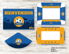 Kit imprimible Boca Juniors - tienda online