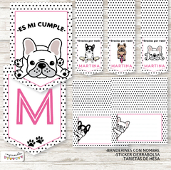 Kit Imprimible Perro Bulldog Francés - Imprimibles