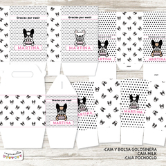Imagen de Kit Imprimible Perro Bulldog Francés