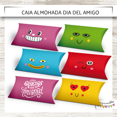 Caja Almohada Día del amigo