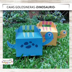 Caja golosinera Dinosaurios