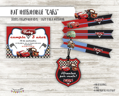 Kit imprimible Cars