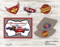 Kit imprimible Cars - Imprimibles