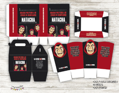 Imagen de Kit imprimible La casa de papel