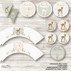 Kit imprimible Ciervo - comprar online