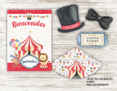Kit imprimible Circo acuarela - tienda online