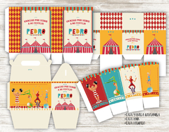 Imagen de Kit imprimible Circo