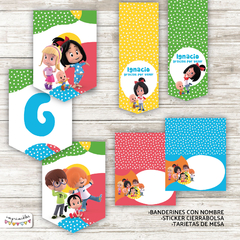 Kit Imprimible Cleo y Cuquín - Imprimibles