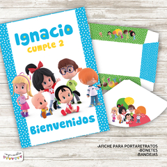 Kit Imprimible Cleo y Cuquín - tienda online