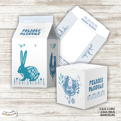 Kit Imprimible Desayuno Pascuas Conejos y Gallinas - Imprimibles