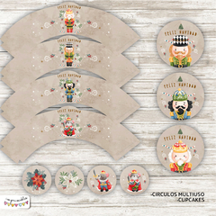 Kit imprimible Desayuno Navidad Cascanueces - comprar online