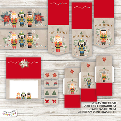 Kit imprimible Desayuno Navidad Cascanueces en internet