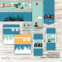 Kit Imprimible Desayuno New York en internet