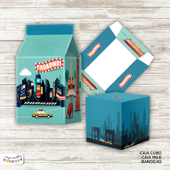 Kit Imprimible Desayuno New York - Imprimibles