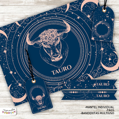 Kit Imprimible Desayunos del zodíaco: TAURO