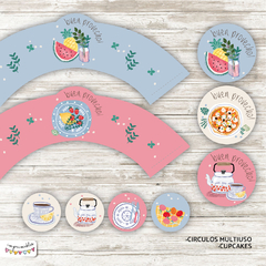 Kit Imprimible Desayuno de Verano - comprar online