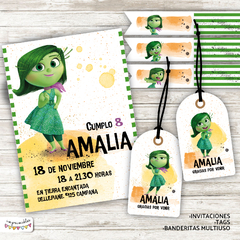 Kit Imprimible Intensamente DESAGRADO