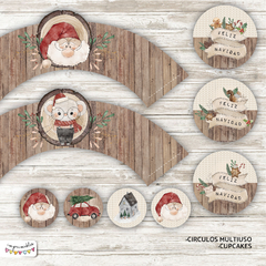 Kit imprimible Desayuno Navidad Acuarela en internet