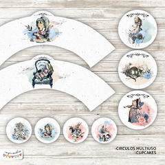 Kit Imprimible Desayuno Alicia en el país de las maravillas - comprar online