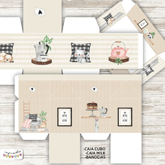 Kit Imprimible Desayuno otoño en casa - Imprimibles