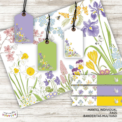 Kit Imprimible Desayuno Flores 5