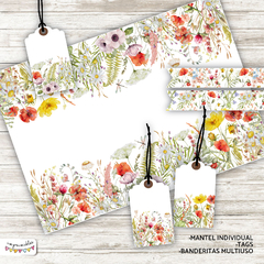 Kit Imprimible Desayuno Flores 6