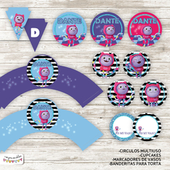 Kit imprimible DJ MUSICAT - La Casa De Muñecas De Gabby - comprar online