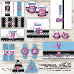 Kit imprimible DJ MUSICAT - La Casa De Muñecas De Gabby en internet