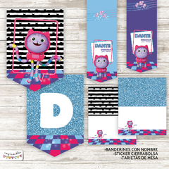 Kit imprimible DJ MUSICAT - La Casa De Muñecas De Gabby - Imprimibles