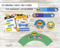Kit Imprimible Emojis
