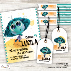 Kit Imprimible Intensamente ENVIDIA