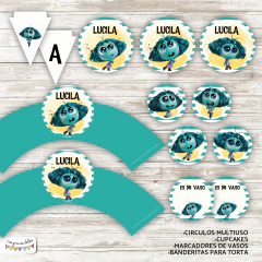 Kit Imprimible Intensamente ENVIDIA