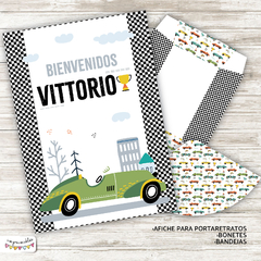 Kit Imprimible Autos F1 Vintage